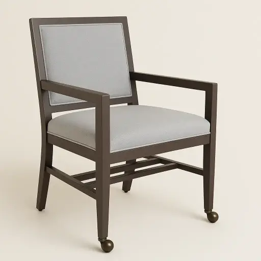 James Dining Chair with Casters