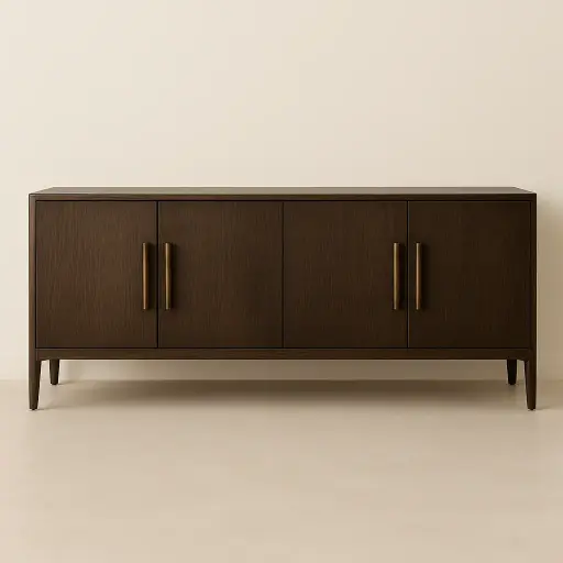 Sophia Console with Smoked Glass